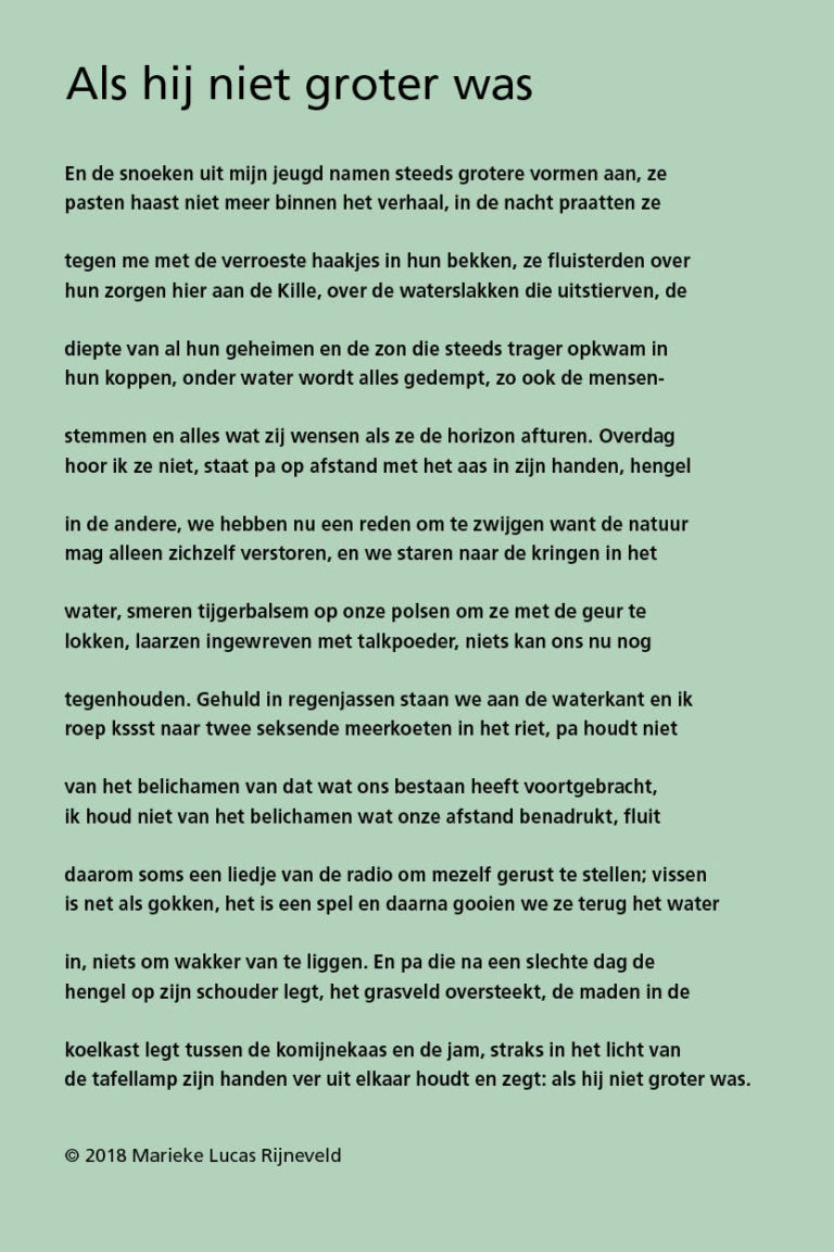 Ongekend Oplossing week 9 gedicht | Het Poëziepaleis XL-36